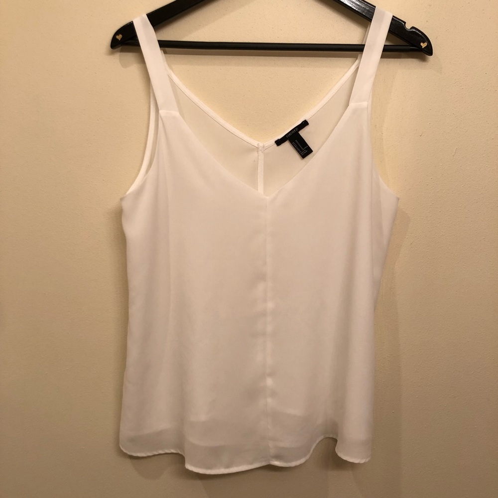 White Tank Spaghetti Strap